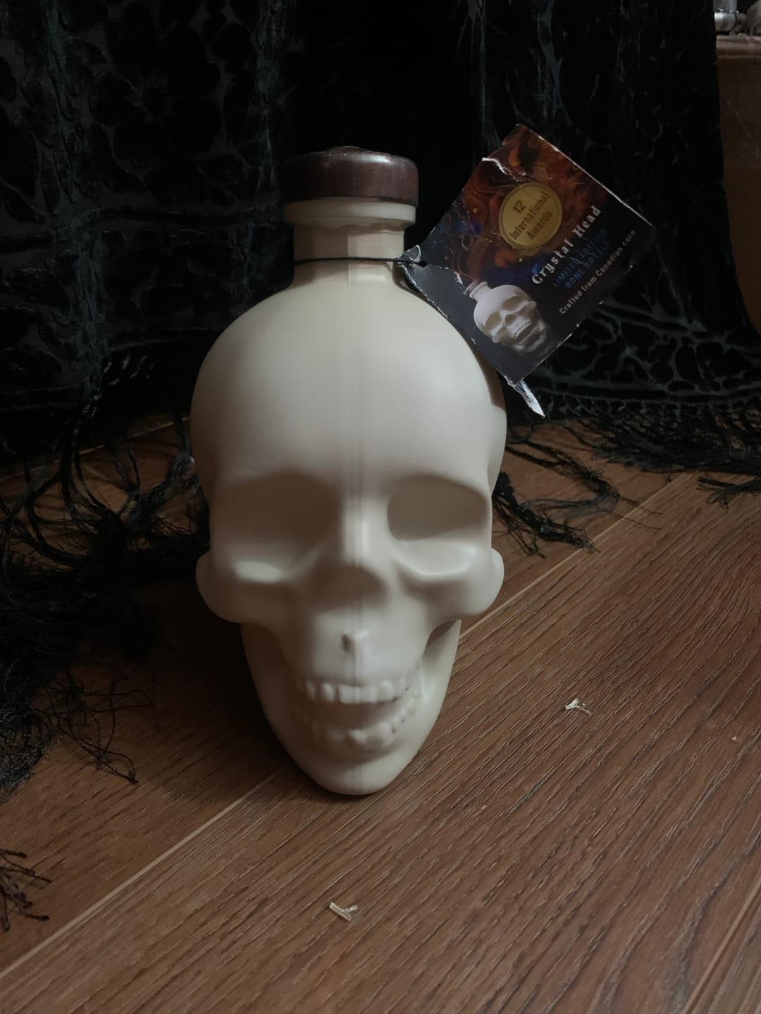 Customer photo review of Crystal Head Bone Vodka White Bottle (2023 Limited Edition)