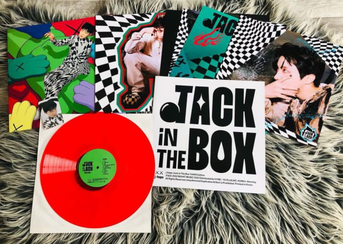 Customer photo review of J-HOPE - 1ST SINGLE ALBUM JACK IN THE BOX VINYL (LIMITED EDITION)