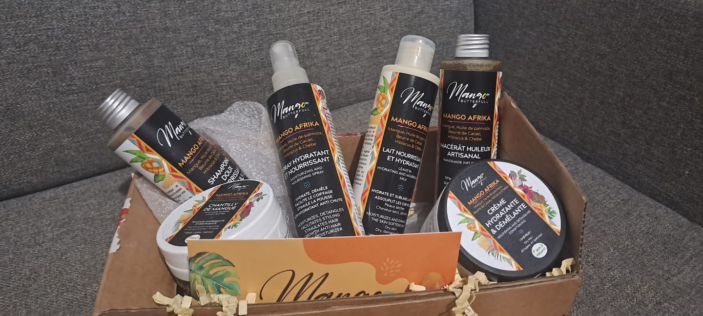 Customer photo review of Pack Routine MANGO AFRIKA - 6 produits