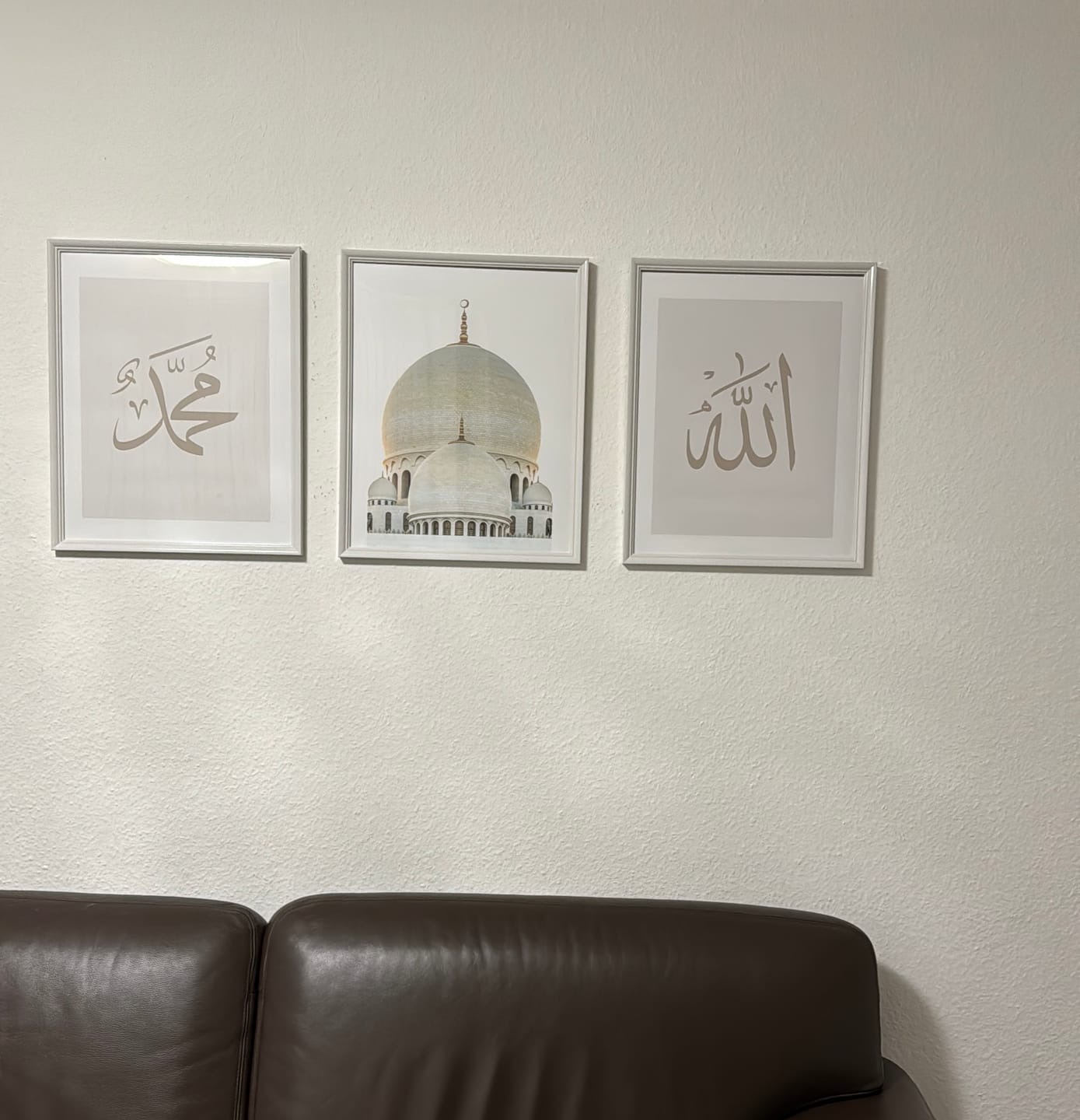 Customer photo review of Allah swt. & Muhammed sav. - Sheikh Zayed Mosque - Set