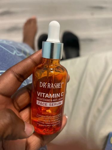Customer photo review of Dr Rashel Vitamin C Brightening & Anti Aging Face Serum - 50ml