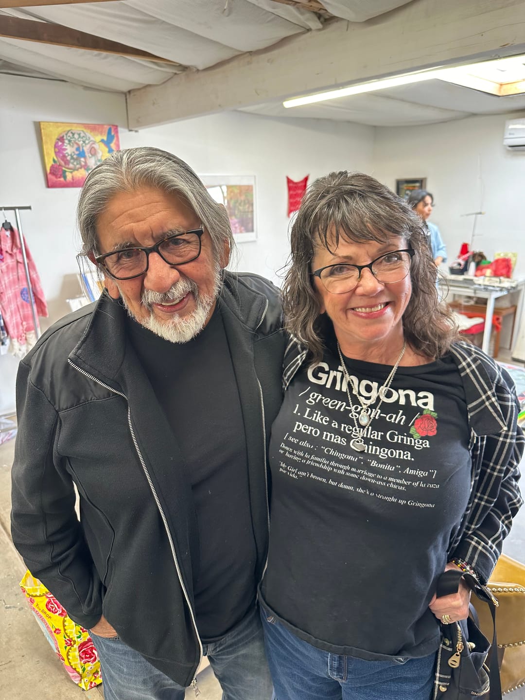 Customer photo review of OG Gringona Vintage Friendship Unisex Tee