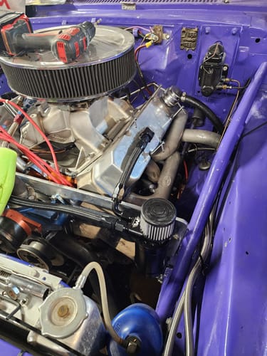Customer photo review of Motion Raceworks Catch Can Kit for Billet Valve Covers 32-100MRW