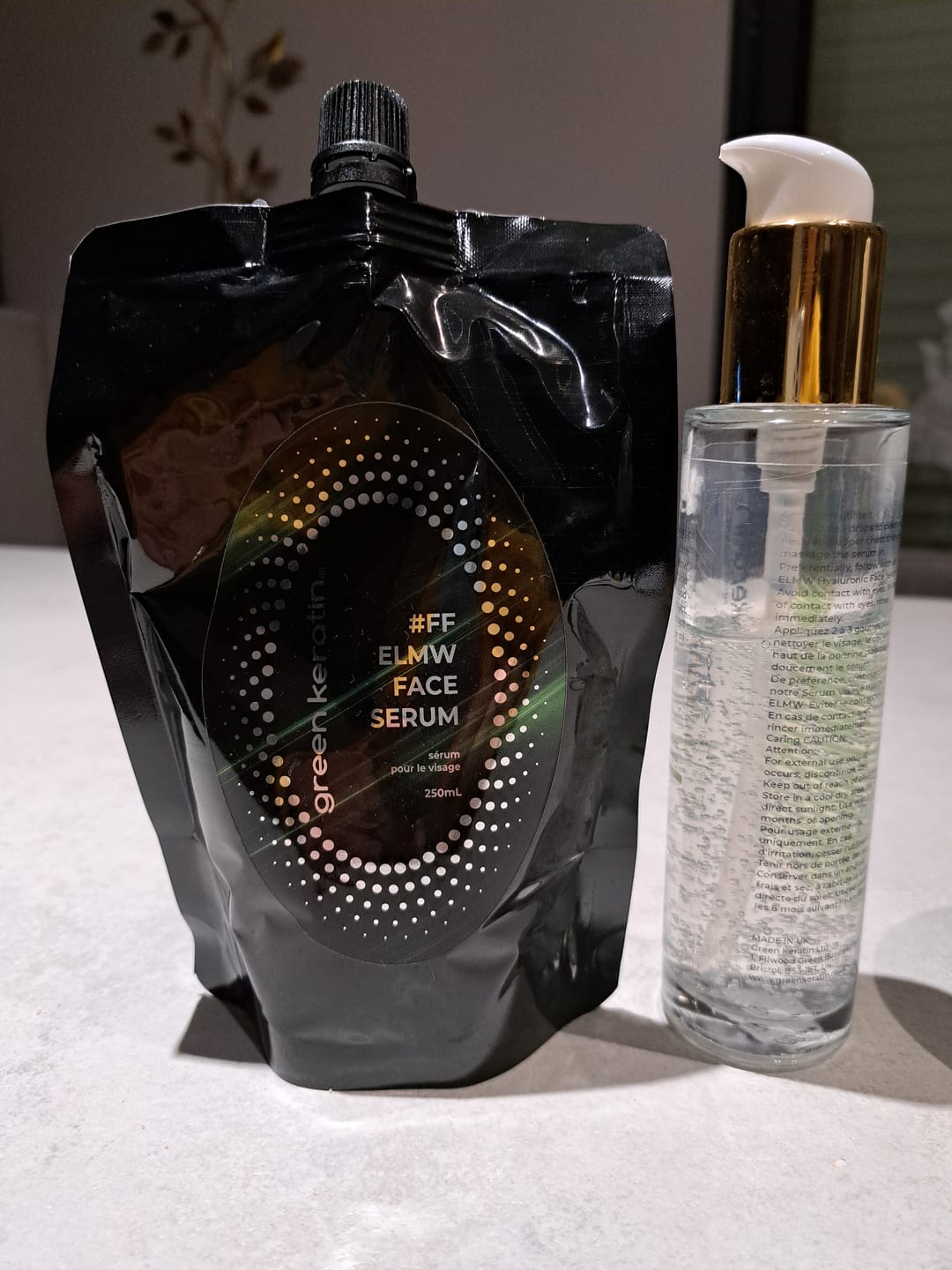 Customer photo review of ELMW – Sérum à l'acide hyaluronique pour le Visage, Sans Parfum