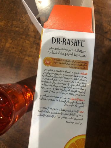 Customer photo review of Dr Rashel Vitamin C Brightening & Anti Aging Face Serum - 50ml