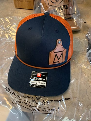 Customer photo review of Custom Trucker Hat Five Panel Rope - Richardson 112FPR