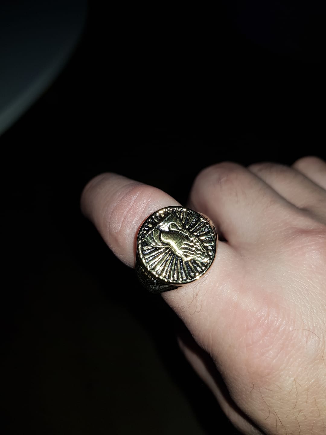 Customer photo review of SACRED GOLD.