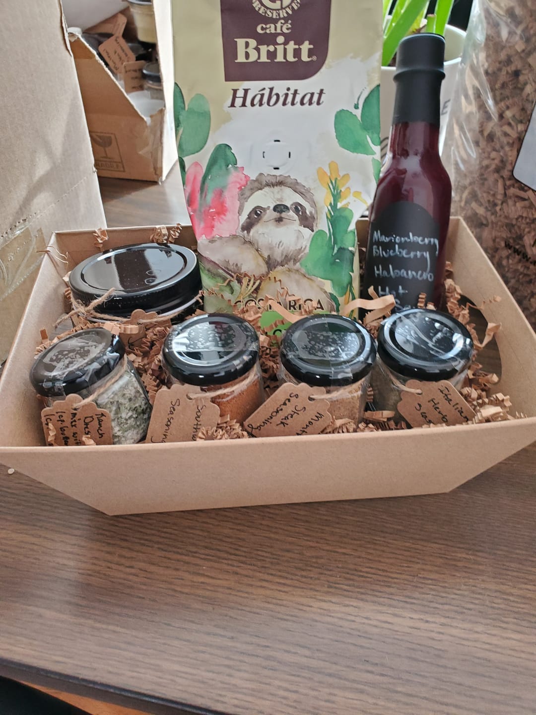 Customer photo review of COSTA RICAN HABITAT SLOTH COFFEE