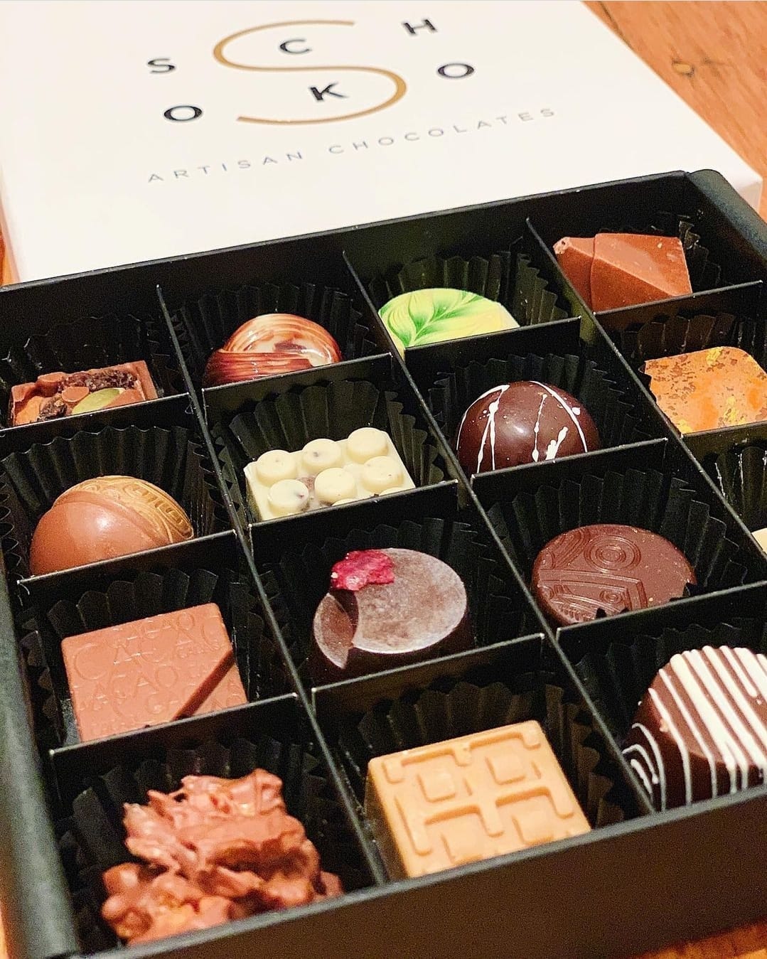 Customer photo review of Schoko Chocolates Signature Collection