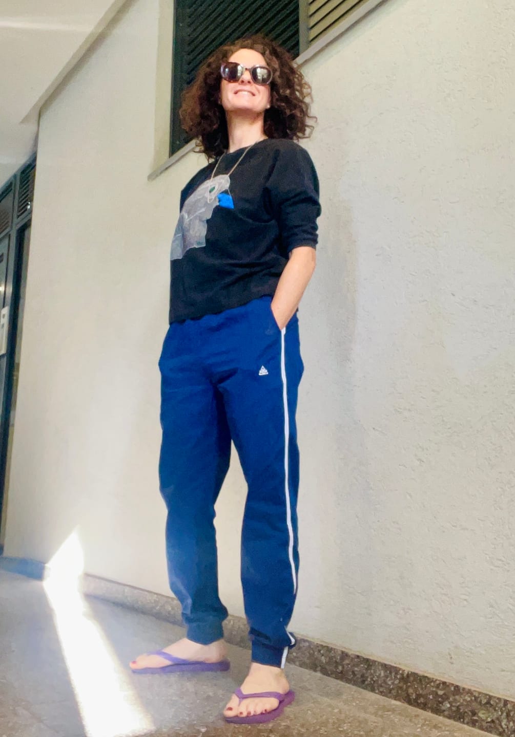 Customer photo review of מכנסי התעמלות בוקר
