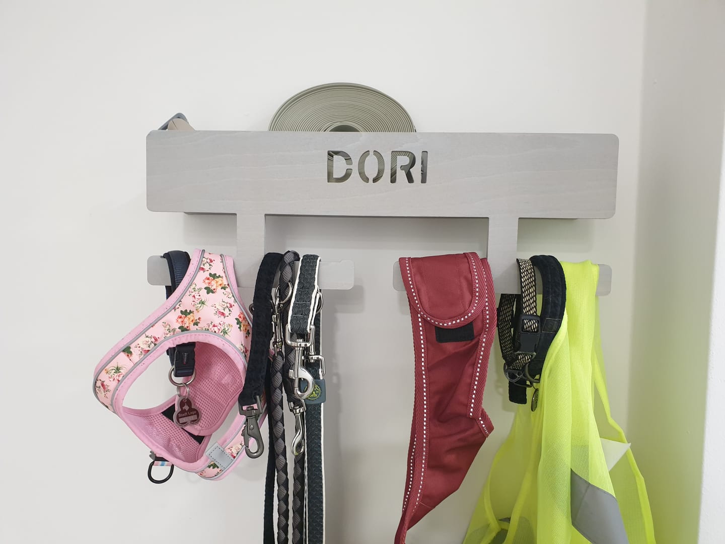 Customer photo review of PERSONALISIERUNG: Hundegarderobe XL