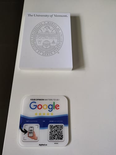 Customer photo review of Google Reviews - Plate