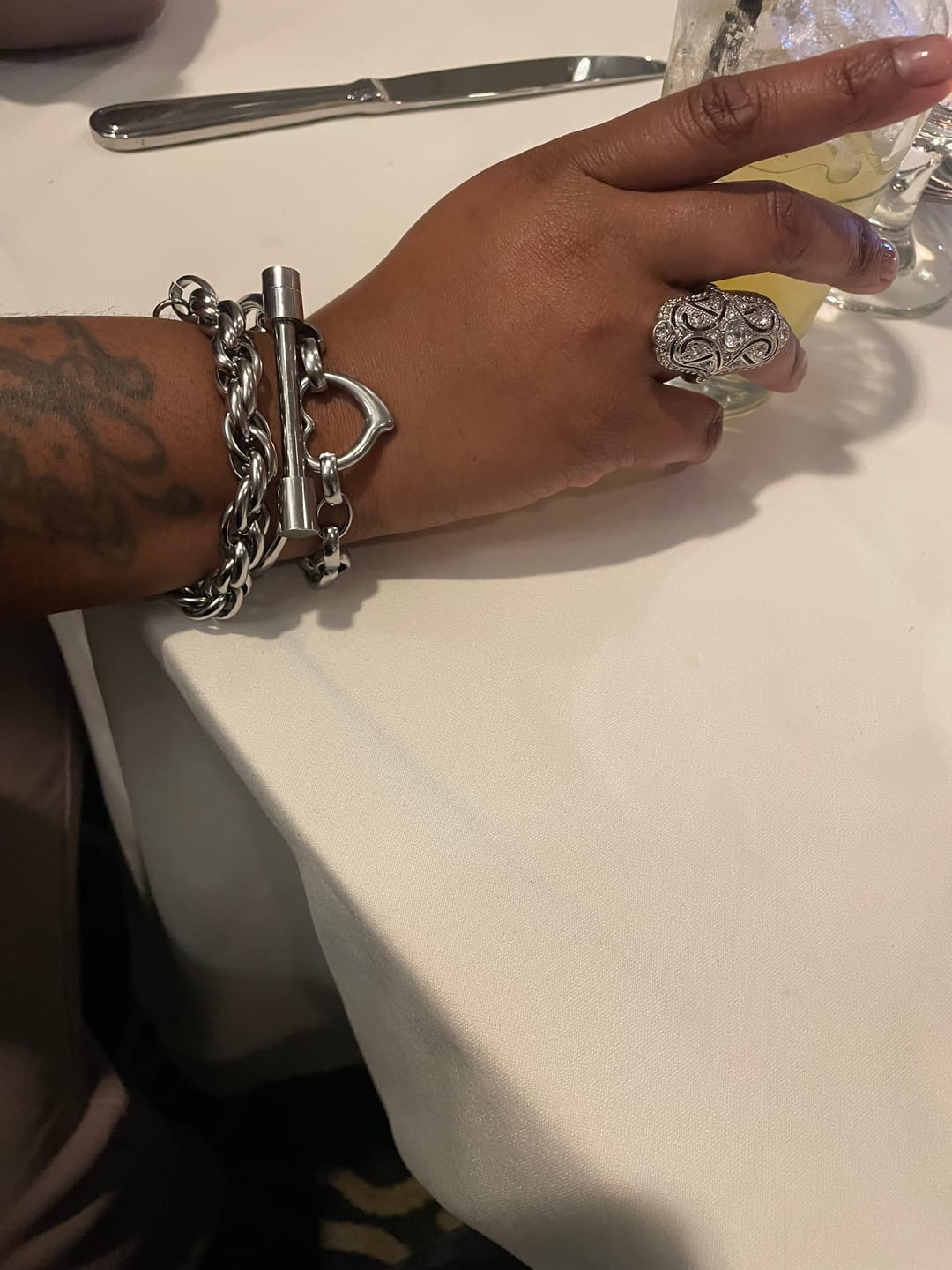 Customer photo review of Joanna Bracelet Stack