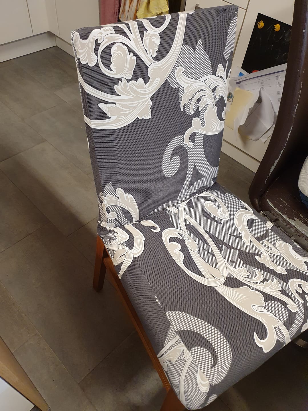 Customer photo review of Barock - STRETCH-STUHLBEZÜGE - Das Haus der Überzüge