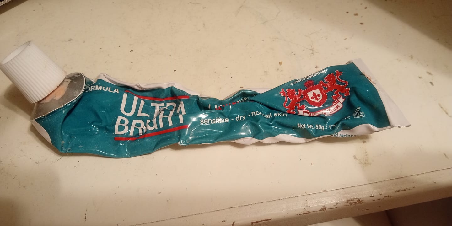 Customer photo review of Ultra Bright Lightening Cream