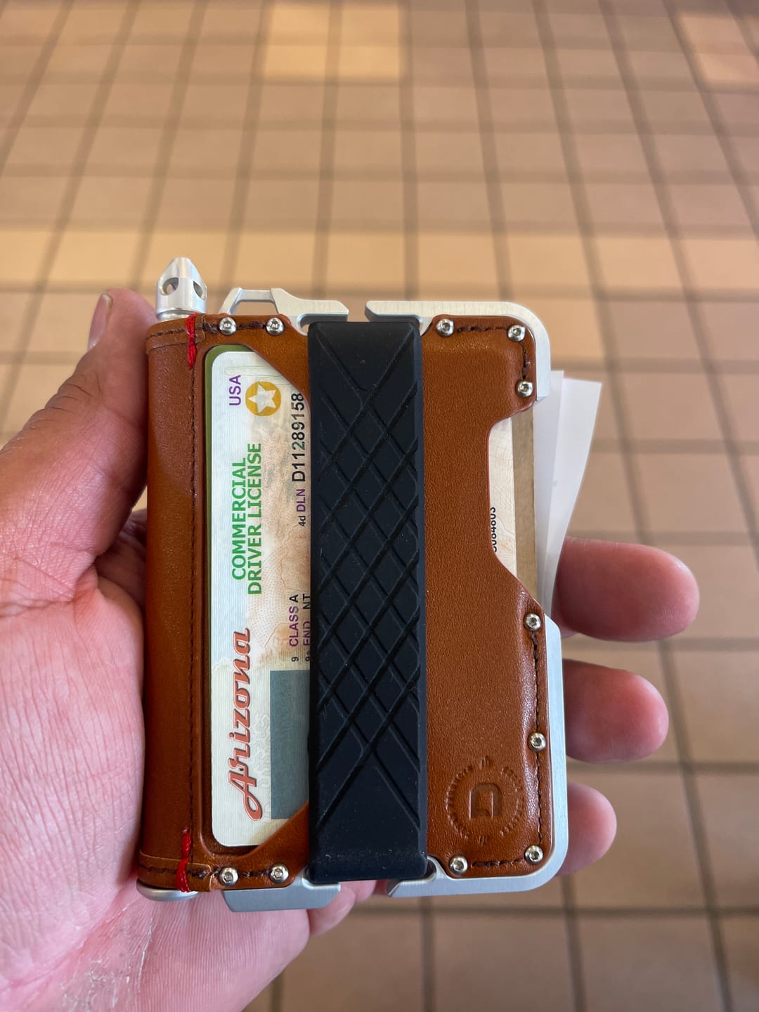 Customer photo review of D01 DAPPER™ PEN WALLET