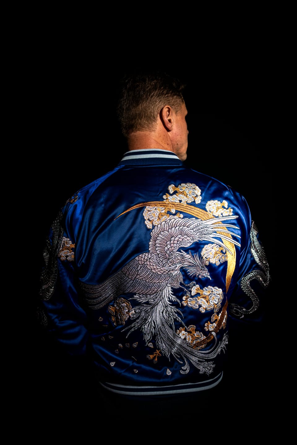 Customer photo review of Double Dragon & Phoenix Sukajan Souvenir Jacket