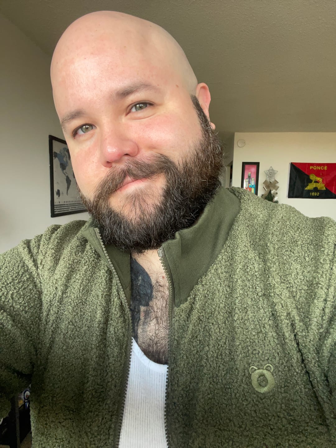 Customer photo review of The KOZY Bear Track Jacket // LUCK