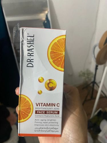 Customer photo review of Dr Rashel Vitamin C Brightening & Anti Aging Face Serum - 50ml