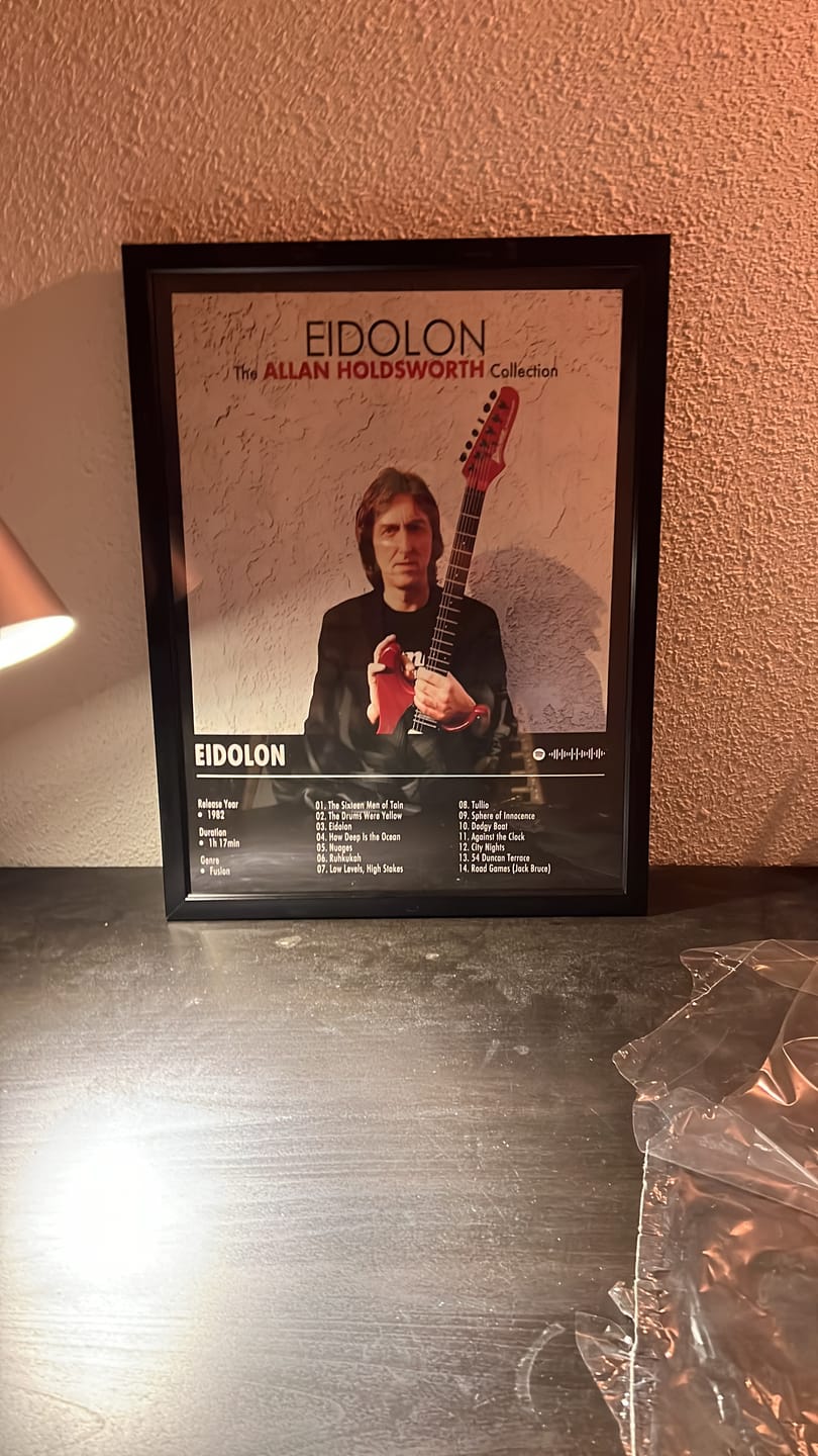 Customer photo review of Custom Album Cover Poster | Design 1