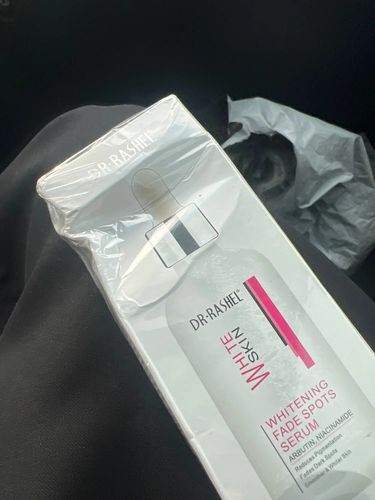 Customer photo review of Dr Rashel Whitening Fade Spots Serum for White Skin - 50ml