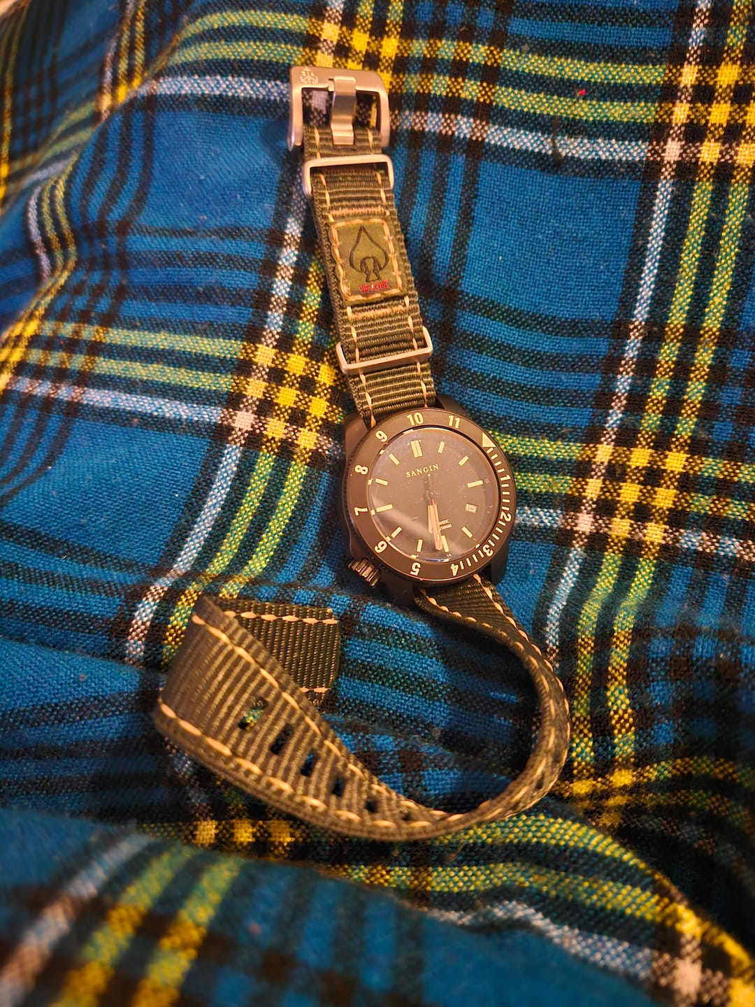 Customer photo review of Single Pass Zulu Alpha Strap