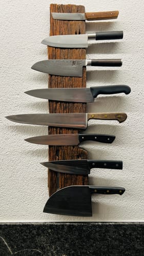 Customer photo review of Handgeschmiedetes Allzweckmesser