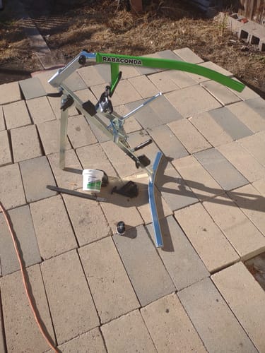 Customer photo review of Rabaconda Street Bike Tire Changer
