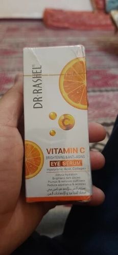 Customer photo review of Dr Rashel Vitamin C Brightening and Anti-Aging Eye Serum