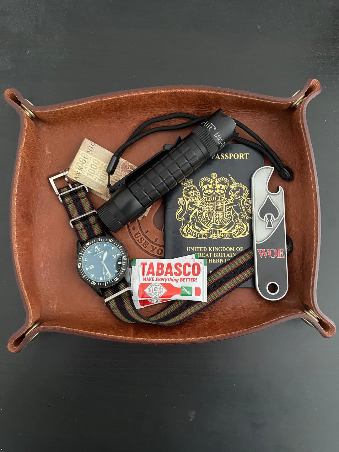 Customer photo review of EDC Travel Valet & Bottle Opener