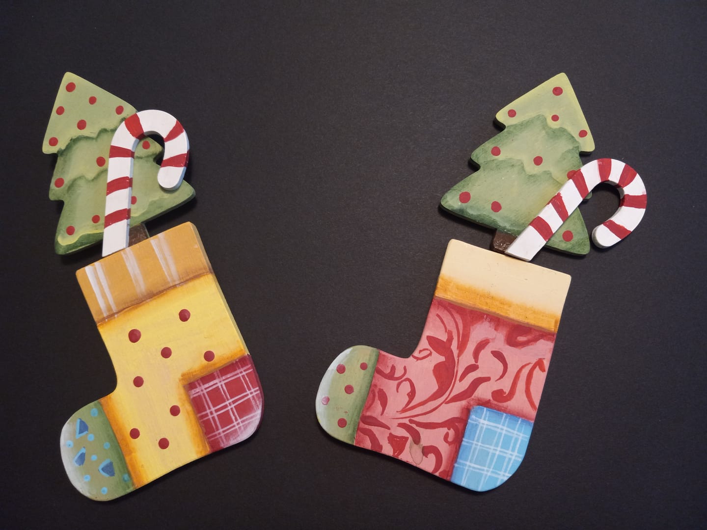 Customer photo review of Unfinished Wood Simple Christmas Tree Shape - Craft - up to 24" DIY