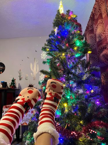 Customer photo review of Warm Socks Women for Christmas Gift