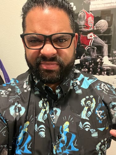 Customer photo review of Stone Cold Steve Austin "The Bottom Line" – KUNUFLEX Short Sleeve Shirt