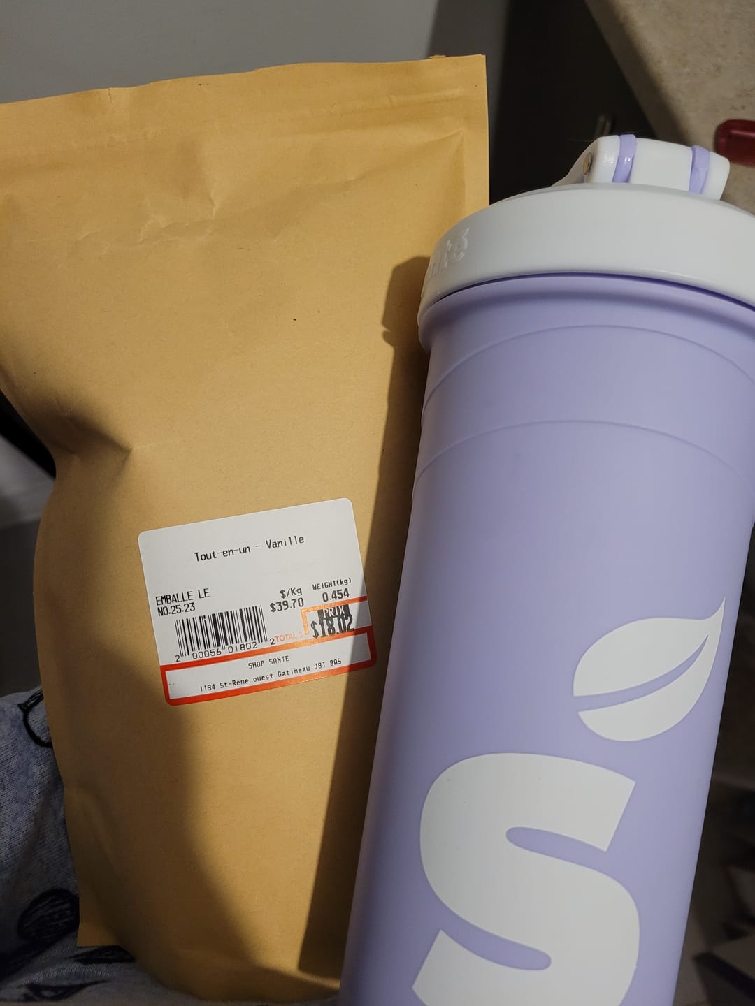 Customer photo review of VRAC - Remplacement de Repas (1lb)