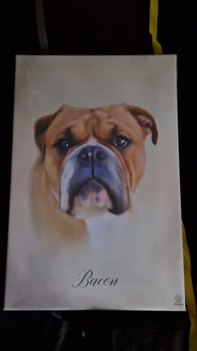Customer photo review of Öl Pawtrait