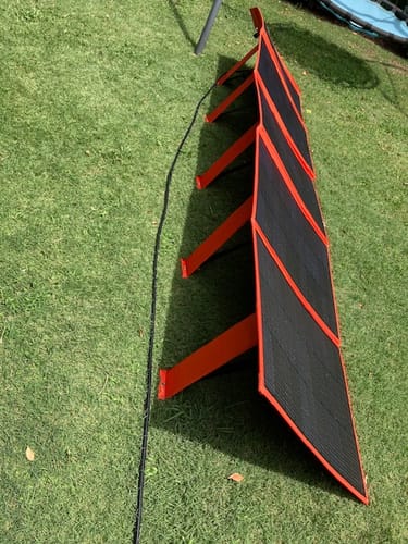 Customer photo review of Solar Extension Cable Anderson to Anderson Connector 10m Kit Solar Panel