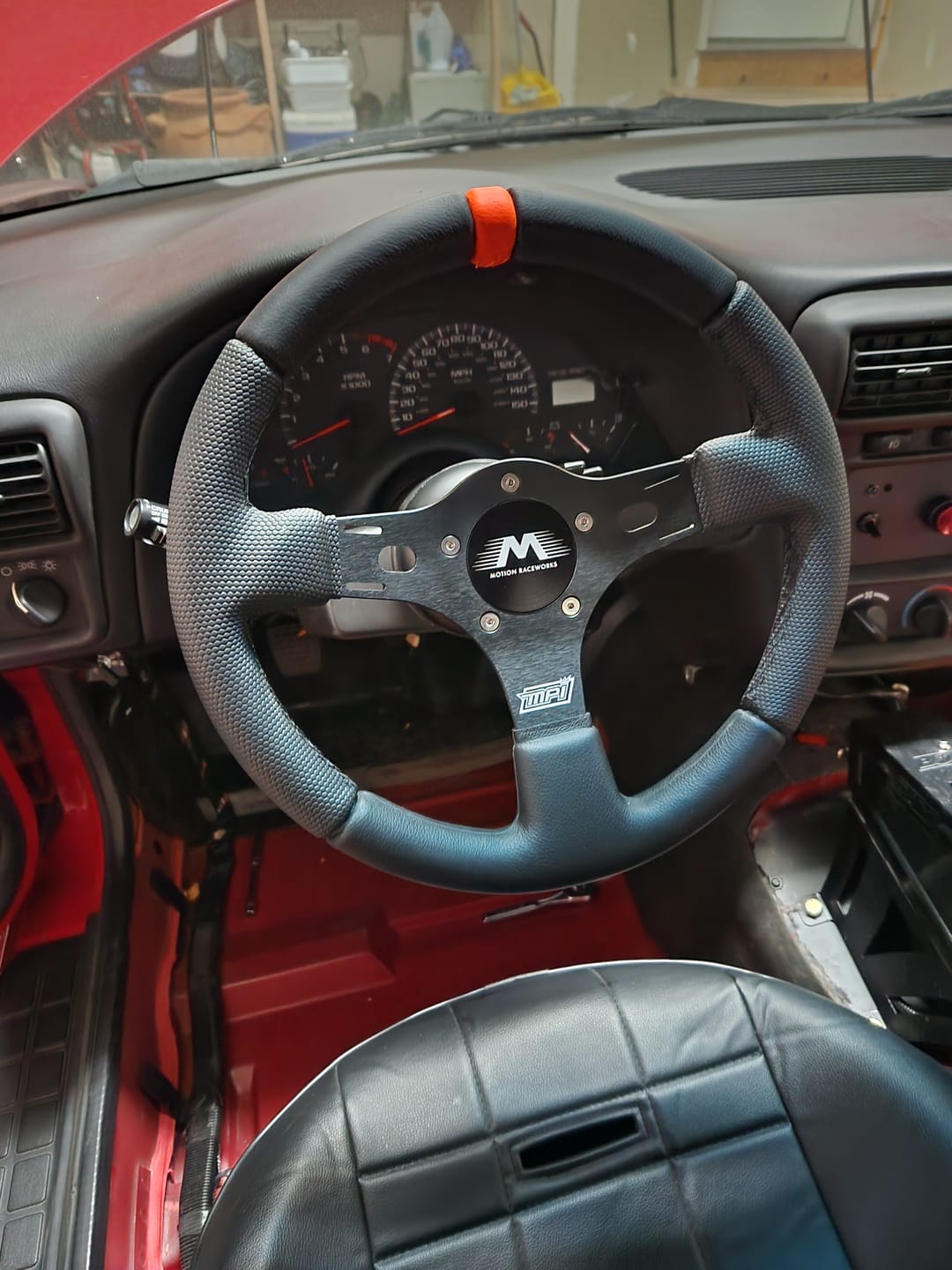 Customer photo review of Motion Raceworks Edition MPI Race Steering Wheel - MPI-DRG-R513