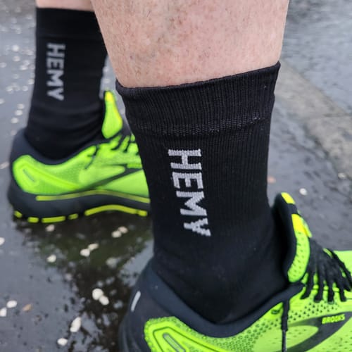 Customer photo review of HEMY Waterproof Socks