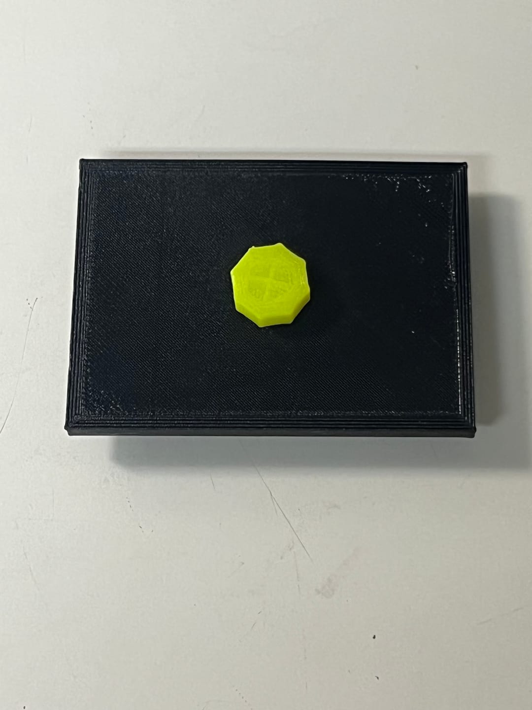 Customer photo review of Fluorescent Yellow PETG Filament 1.75mm