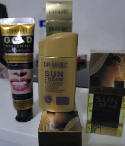 Customer photo review of Dr.Rashel Anti Aging Sun Cream - 80g