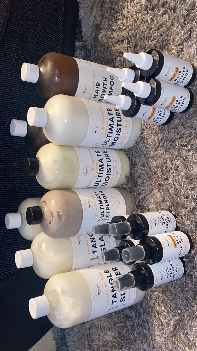 Customer photo review of Wash Day Kit