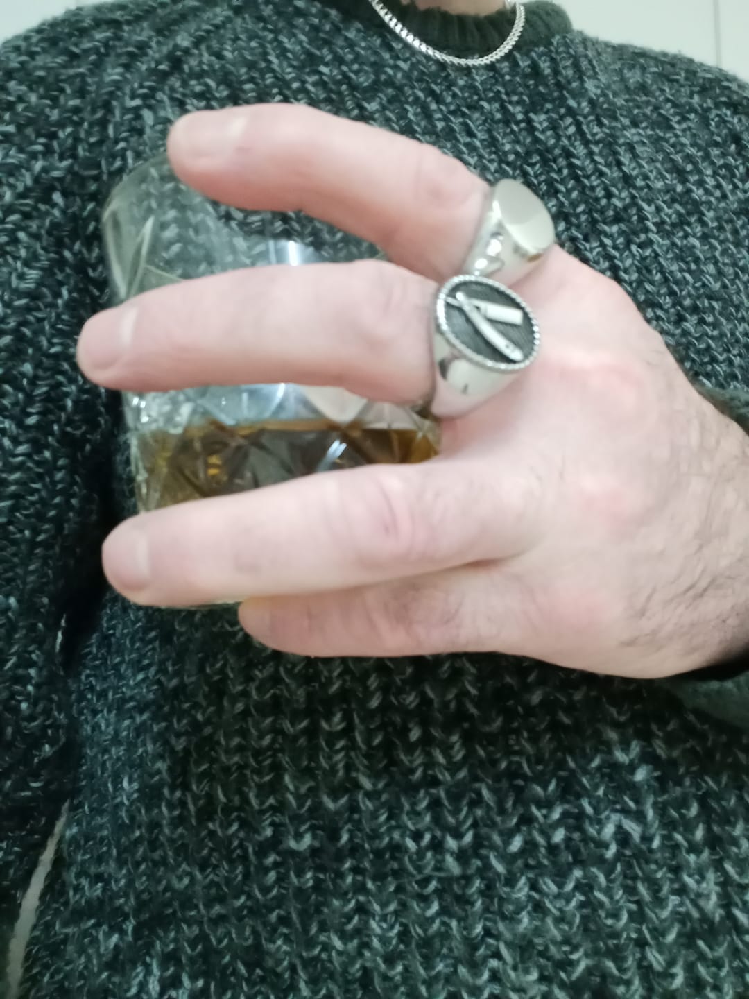 Customer photo review of ROUND. - SILVER