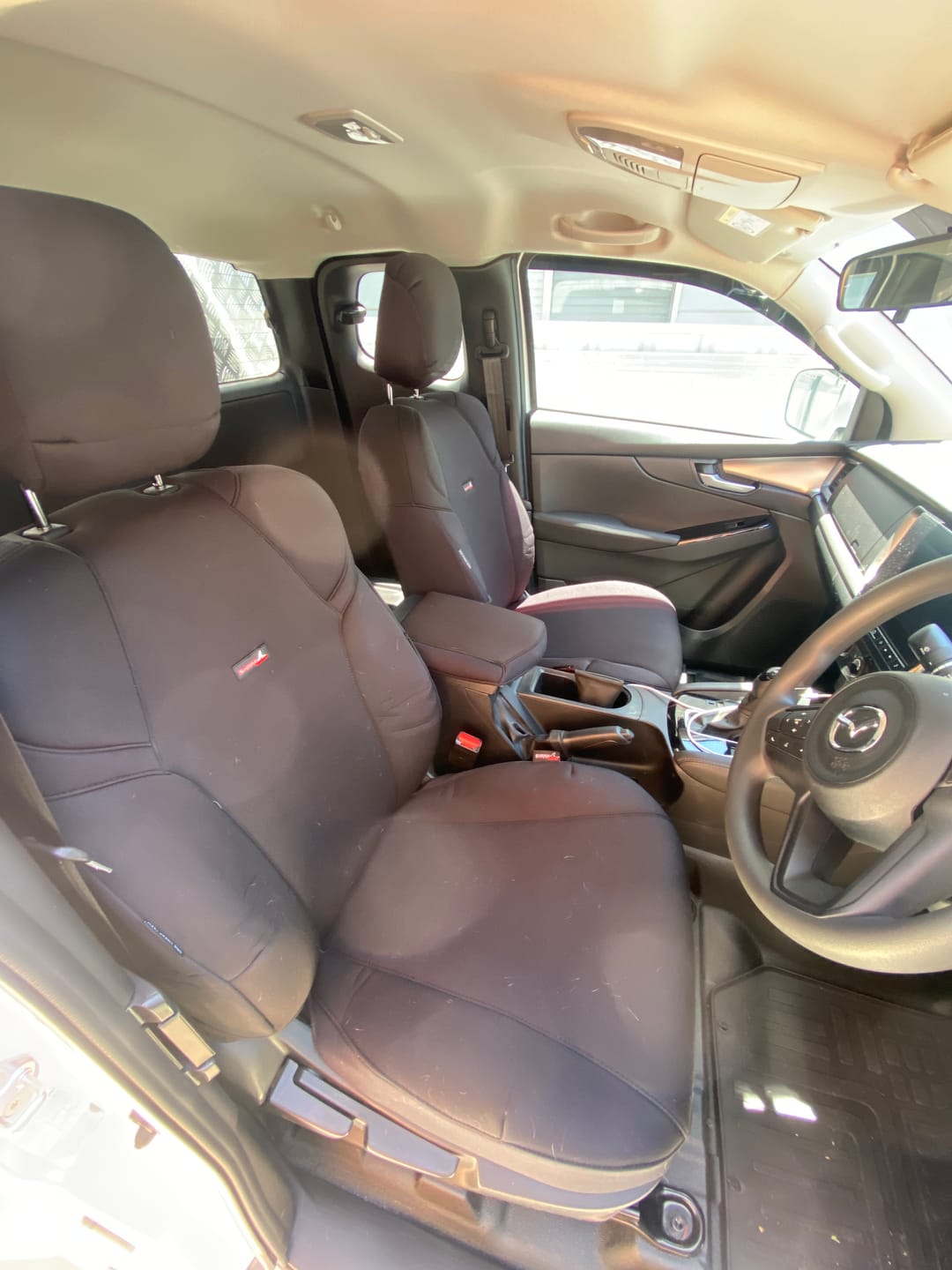 Customer photo review of Sharkskin PLUS Seat Covers for Mazda BT-50 (07/2020-On)