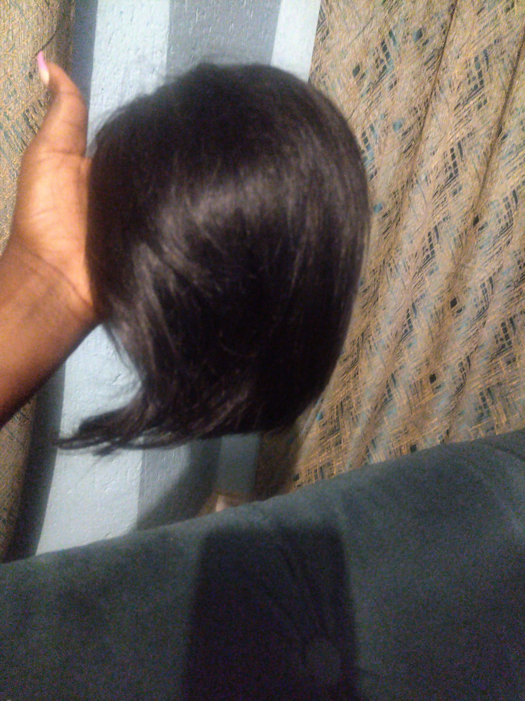 Customer photo review of Lace Pixie Wig
