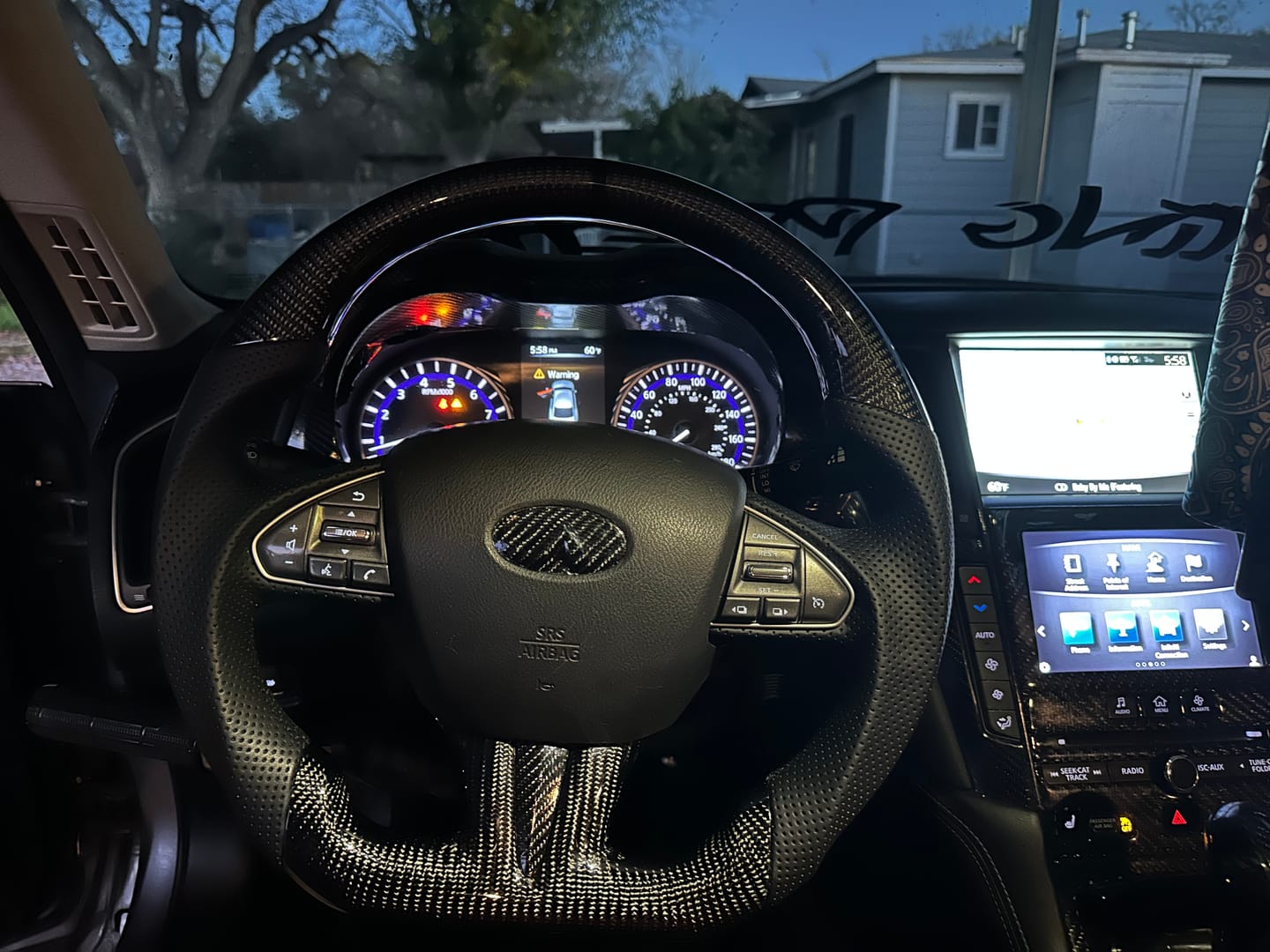 Customer photo review of 2014-2017 Infiniti Q50 Steering Wheel