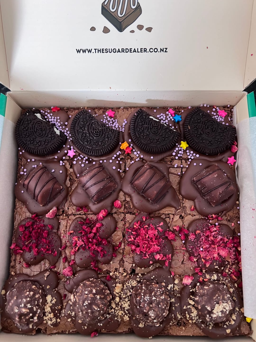 Customer photo review of Favourites brownie