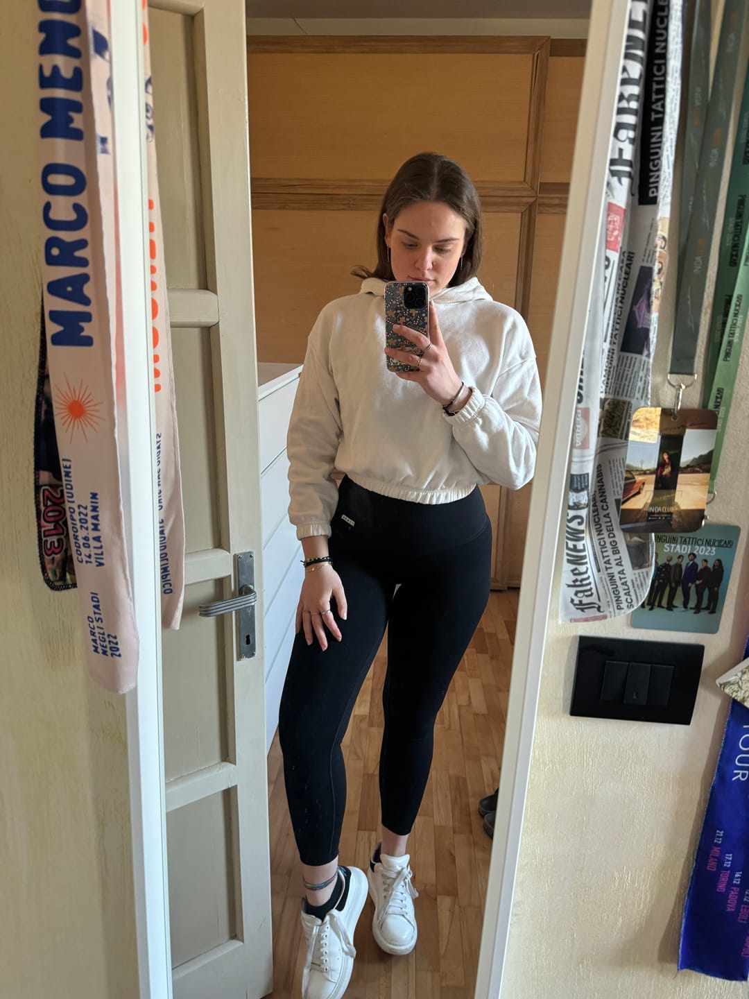 Customer photo review of Leggings CALIPSO Nero Costine