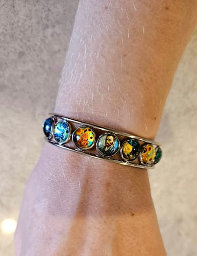 Customer photo review of "Van Gogh's Greatest Hits" Bracelet