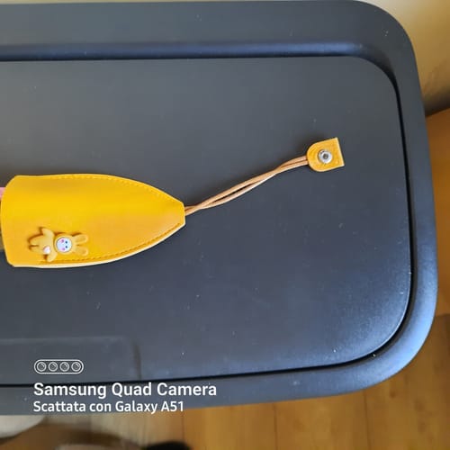 Customer photo review of Graziosa borsa portachiavi in pelle PU