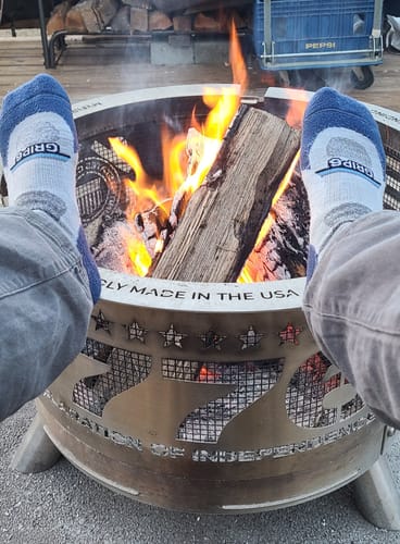 Customer photo review of MYFIRESIDE PIT 24 - BIG GUY